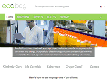 Tablet Screenshot of ecobcg.com